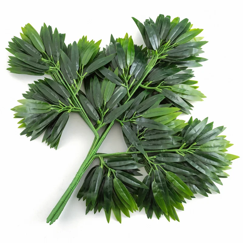 1 пакет Высококачественный искусственный бамбуковый пластиковый стебель