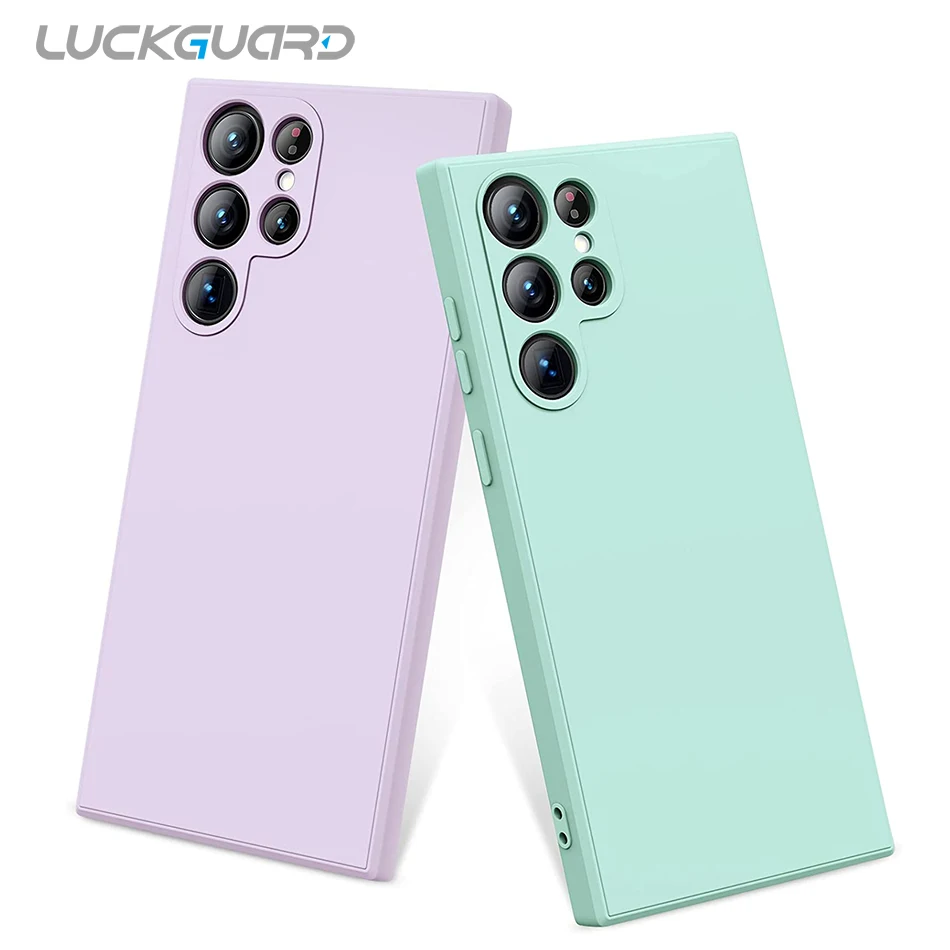 Силиконовый чехол для Samsung Galaxy S8 S9 S10 Plus S20 Note 8 9 10 Plus 20 S21 S22 S23 Ultra A52