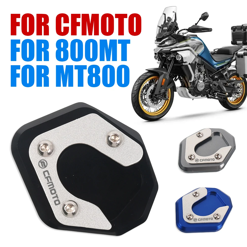 

For CFMOTO CF MOTO 800MT MT800 800 MT 800 Motorcycle Accessories Kickstand Foot Side Stand Extension Pad Support Enlarge Plate