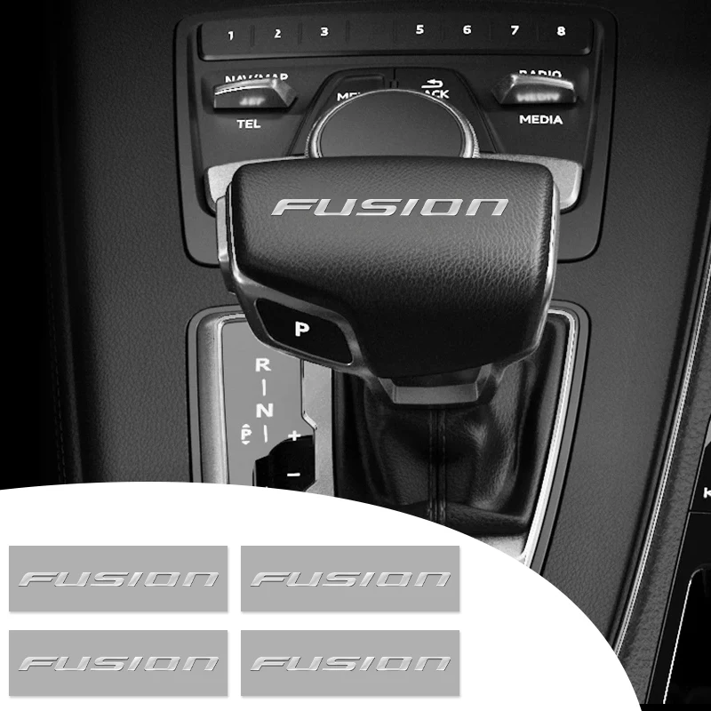 3d-наклейки с логотипом автомобиля металлическая наклейка надписью для Fo rd Fusion
