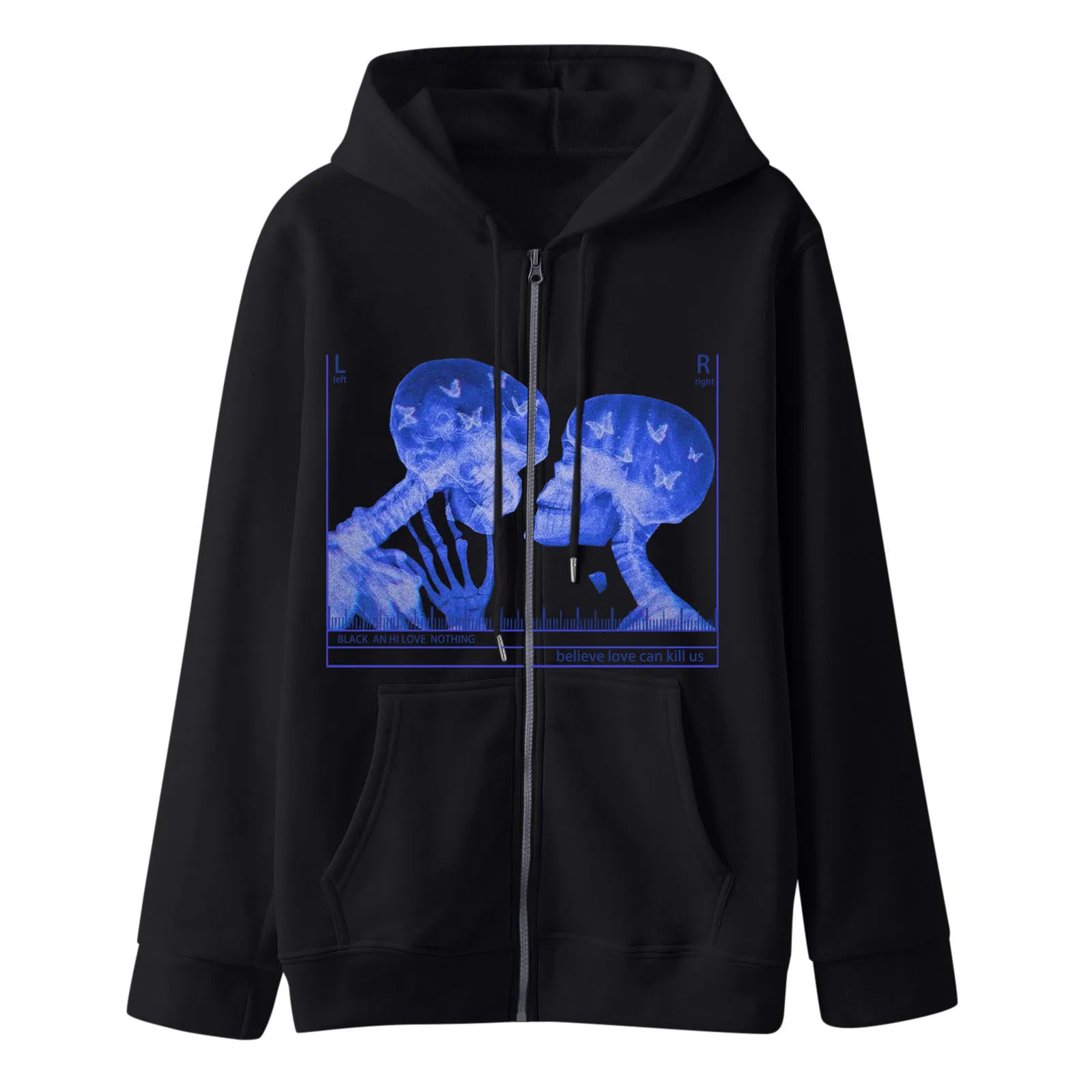 Куртка с капюшоном и в стиле хип-хоп