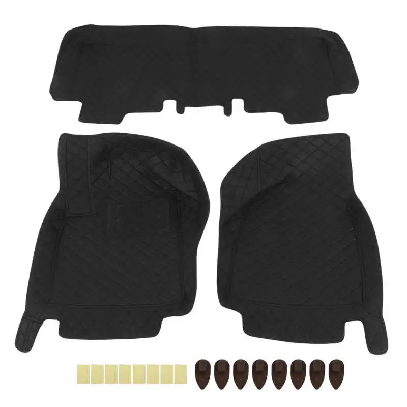 

Auto Foot Pads Antiskid Car Floor Mat Kit Perfect Fit for Upgrade