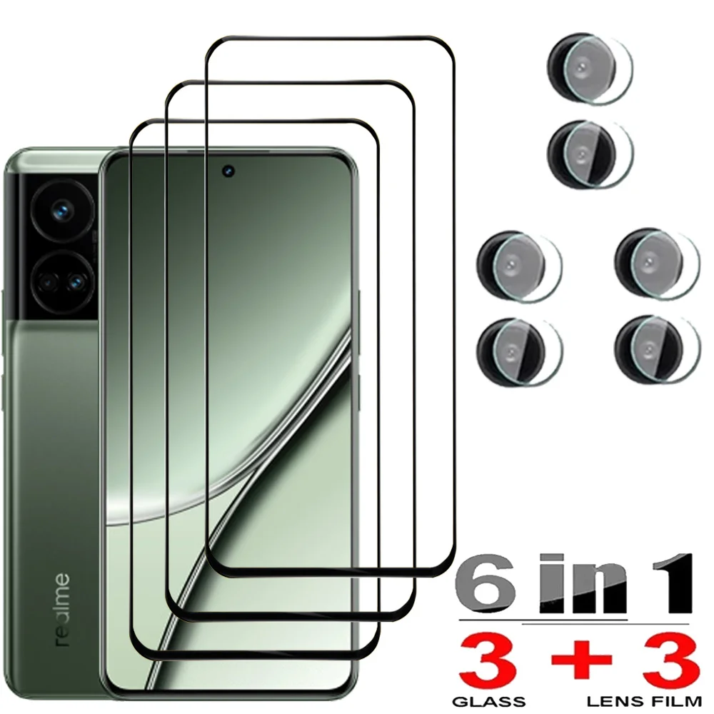Realmi gt5 Защитное стекло на Realme GT Neo 5 SE Протекторы экрана Realme C55 C53 Закаленное стекло и пленка для камеры Realmi GT Neo 2 3 2t 3t Glass Realme GT 5 Pro передняя пленка для телефона