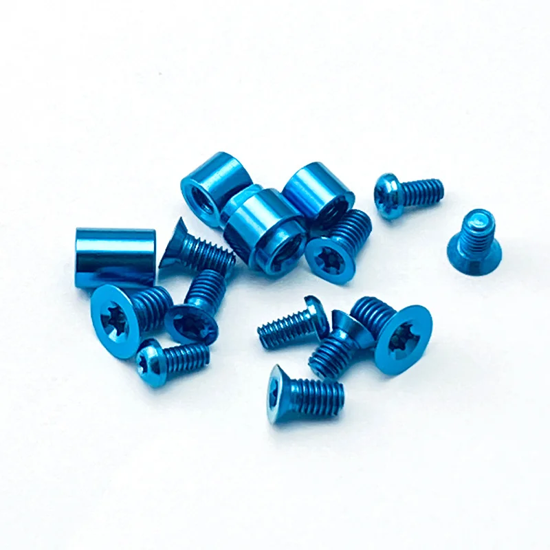 1 компл. Винты из титанового сплава со складным ножом и ручкой для Spyderco C85 Yojimbo 2 Сделай Сам аксессуары шпиндель