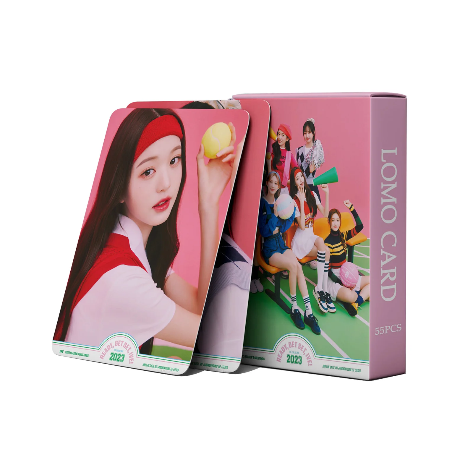 

kpop IVE 2023 Album SEASON'S GREETINGS Gaeul Lomo Cards High Quality Print Photocard Postcard Fashion Cute Fans Gift 54pcs/set