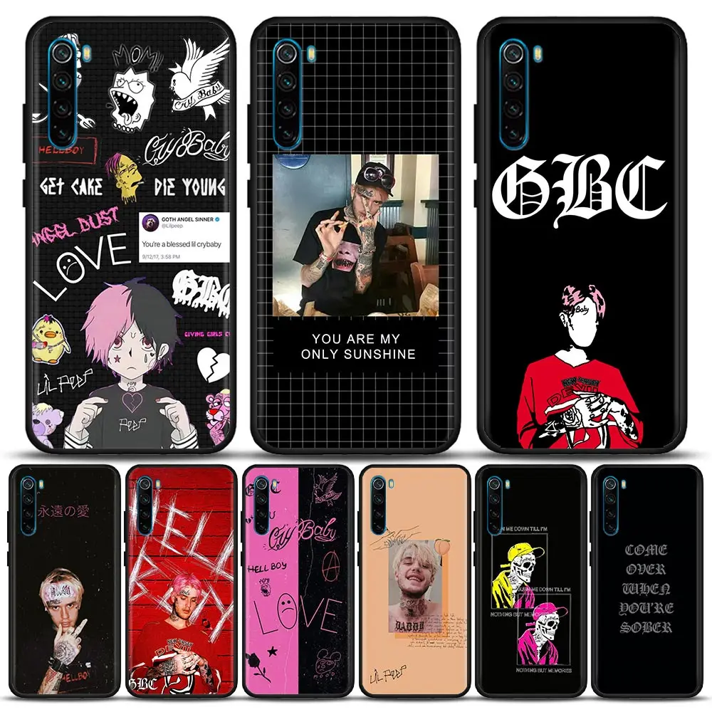 

Lil Peep Hellboy Love Phone Case for Redmi 6 6A 7 7A Note 7 Note 8 8A Pro 8T Note 9 9S Pro 4G 9T Soft Silicone