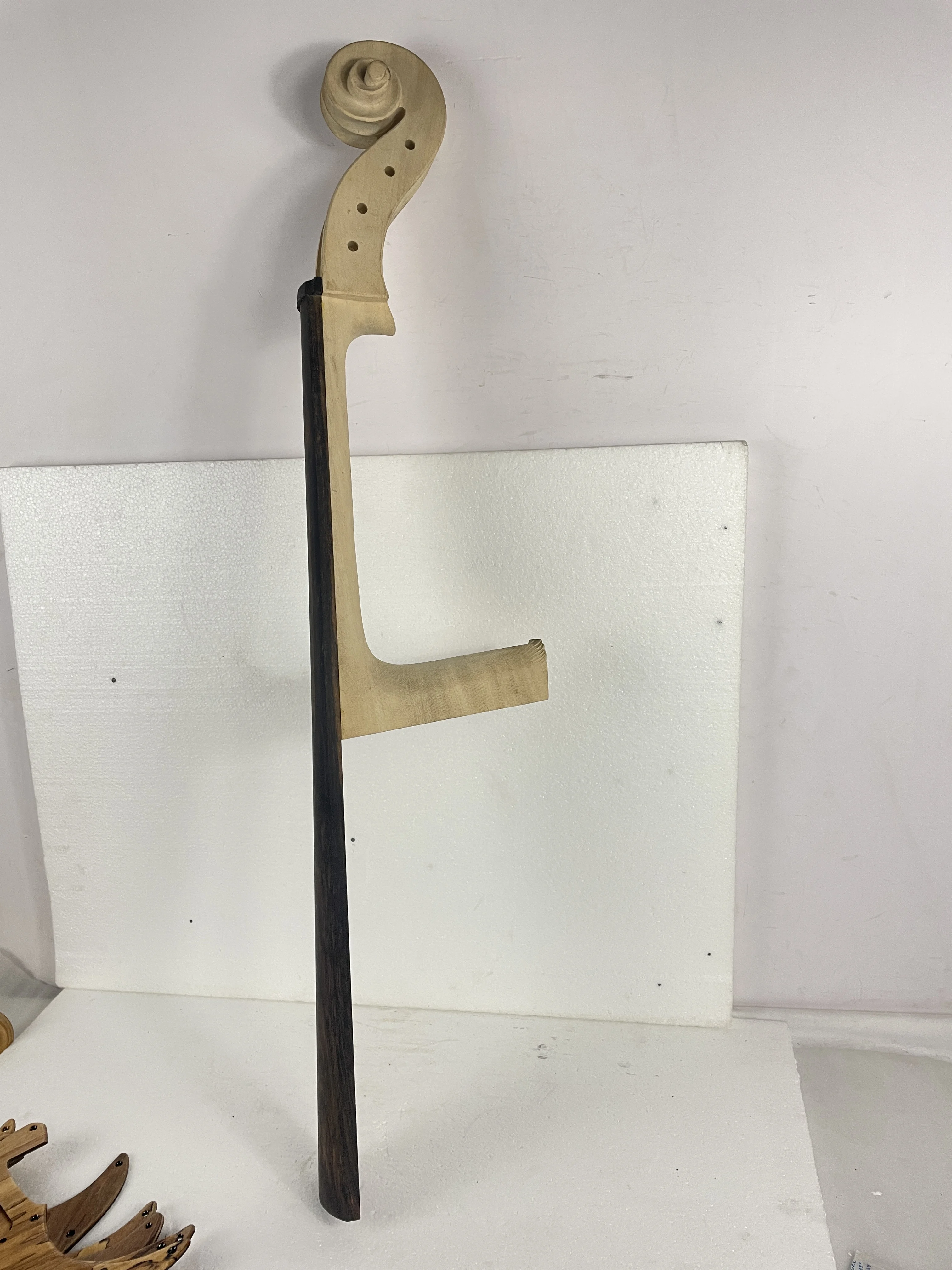 Европейская полуфабрикат из дерева белая Виолончель вся ручная работа тело и шея