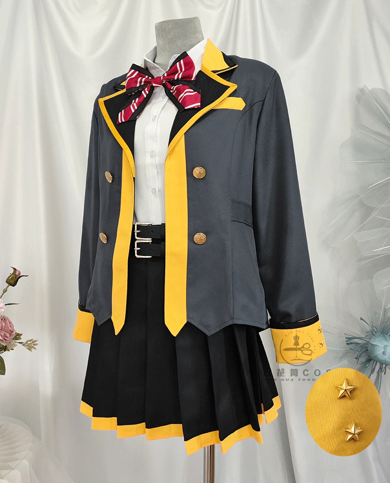 Костюмы для косплея PJSK Tenma Saki игровой проект Sekai искусственная кожа изготовленный