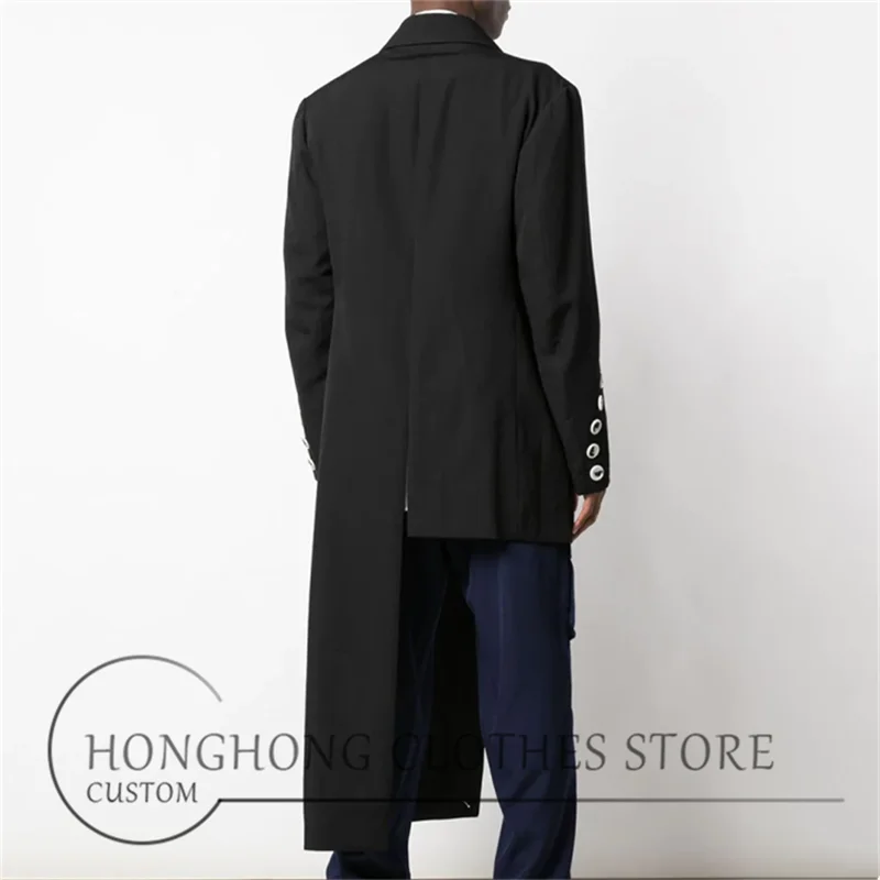 [Индивидуальный размер] Новый мужской длинный тренчкот оригинальный
