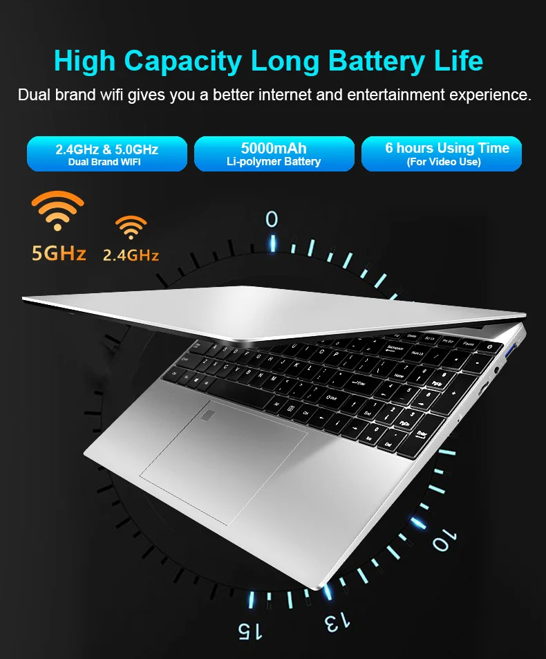 Заводская цена высокое качество тонкий дешевый ноутбук компьютер 15 6 дюймов 8 + 128