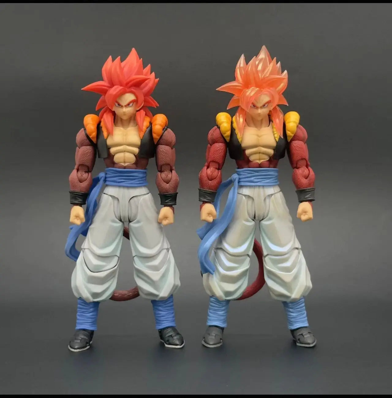 В наличии: Коллекционная фигурка TonsenKAMIONE Studio Dragon Ball Fusion Warrior SSJ4 Gogeta, масштаб 112, подвижная модель (art.: 3920dad17c459) - 3920dad17c459