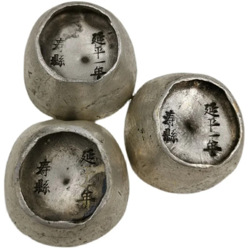 Античная бронзовая посуда античные коллекционные серебряные слитки в форме