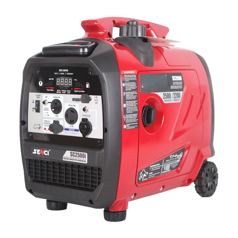 

SENCI SC2500i China Portable Super Silent 3000w Portable Gasoline inverter generator