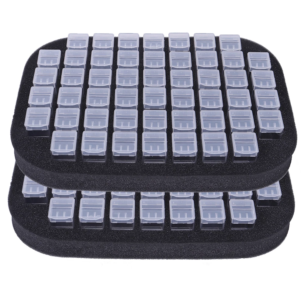 Набор коробок для хранения алмазной живописи 100 бутылок с аксессуарами