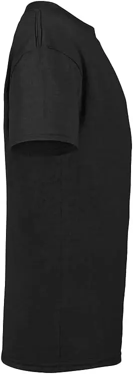 Мужская футболка с геометрическими треугольниками изображением туманного леса