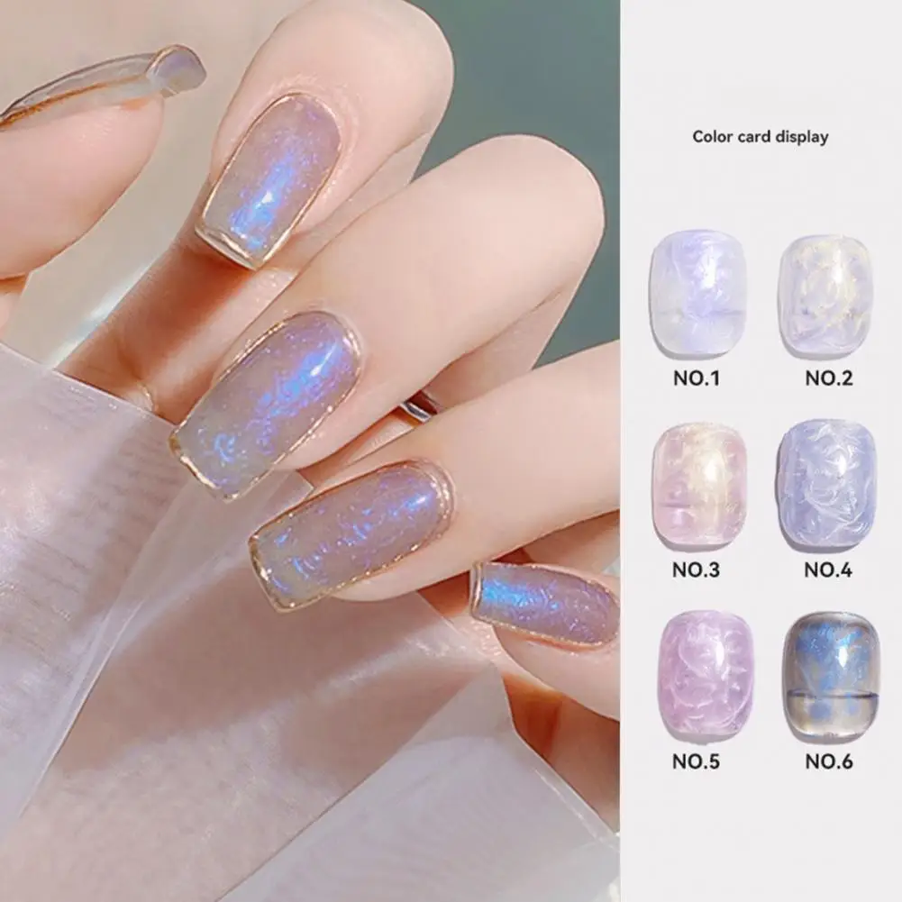 

Гель-лак для ногтей Быстросохнущий стойкий, 6 цветов