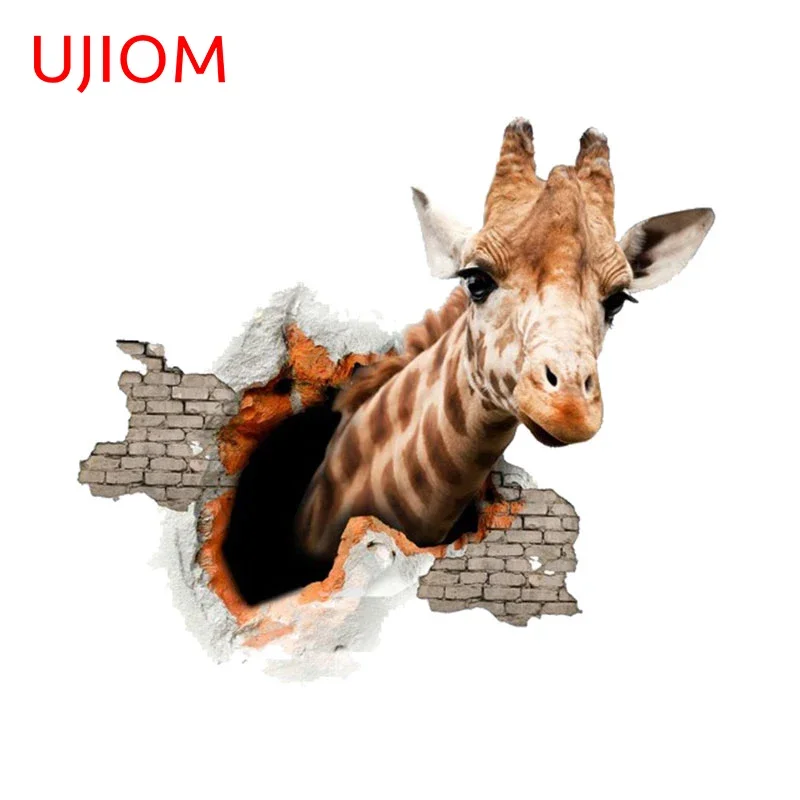 Наклейки на стену в виде жирафа 13X11 3 СМ