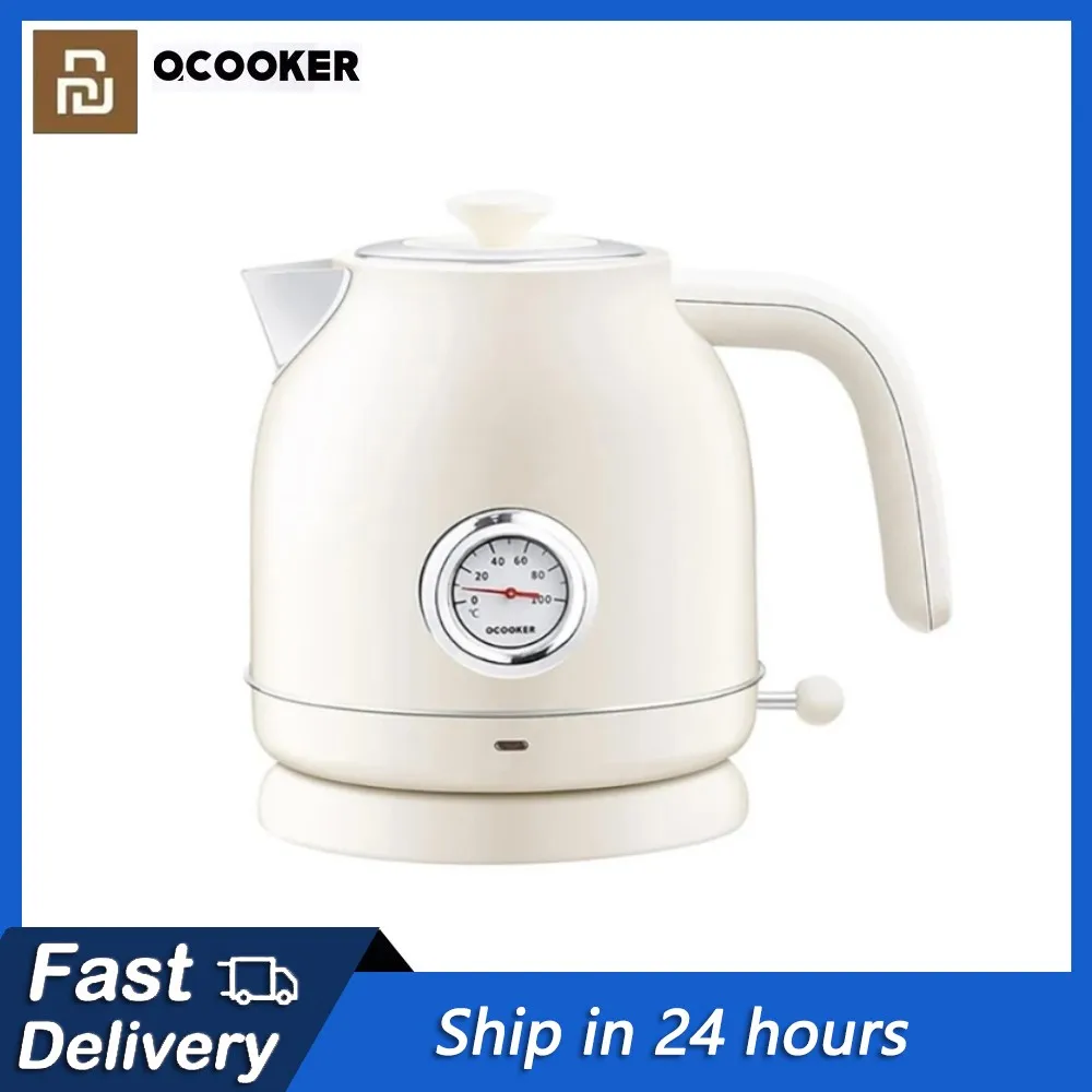 

Чайник Электрический из нержавеющей стали XIAOMI Qcooker, 304 л, с часами