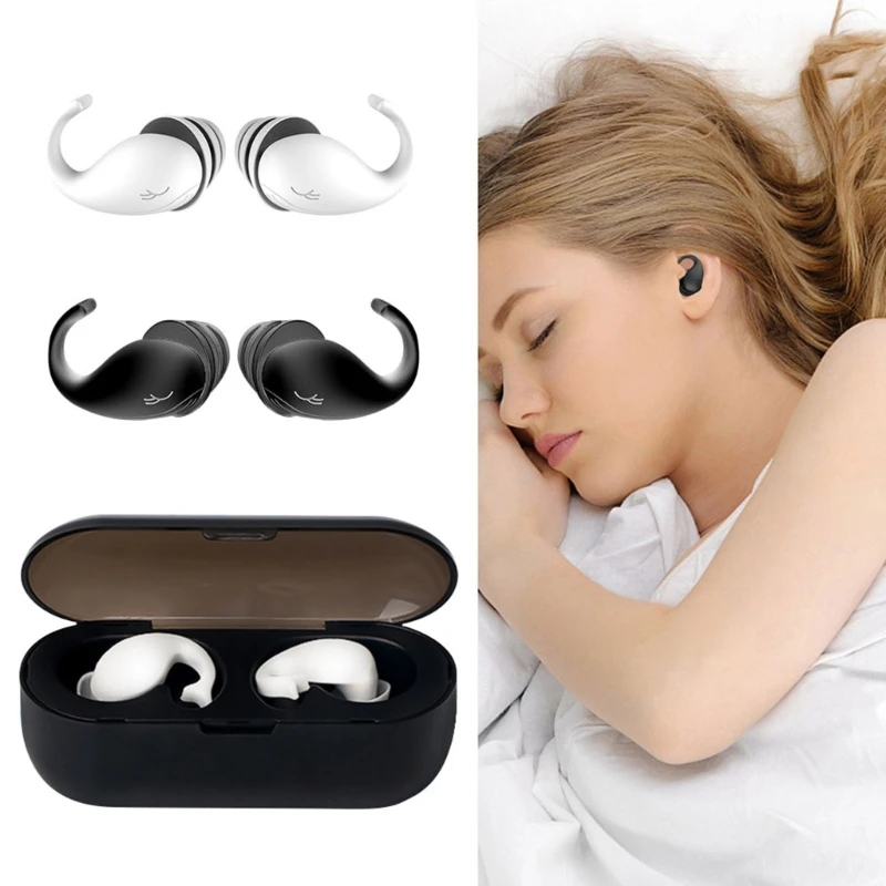 

2Pcs Anti-noise Sleep Earplugs Traveling Surfing Snorkeling Waterproof Ear Plug Soundproof Swim Ear-Plugs