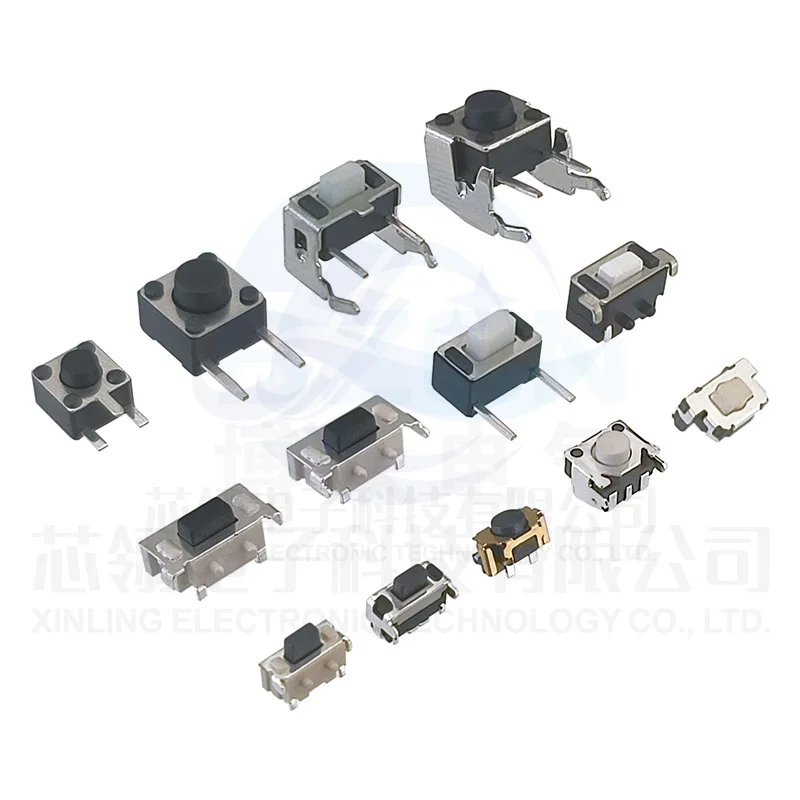 Фото SMD 2X4Pin 3x4 мм 3x6 мм 4x4 мм Тактильный тактовый кнопочный микропереключатель 3*4*2,5 3*6*4,3 3*6*2,5 3*6*3,5 4*4*0,8 4*4*3,0 мм №1