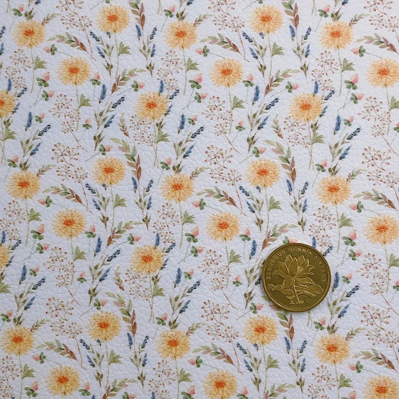 Новый Радужный 30x2 2 см/лист желтый и зеленый весенний цветочный букет