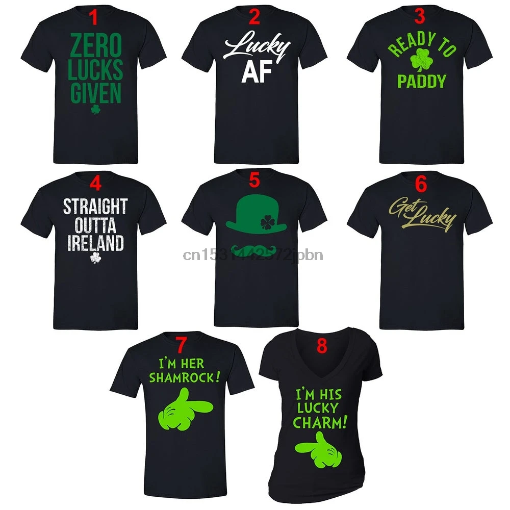 XtraFly одежда день Святого пафокуса пьяная рубашка шамрок клевер Ирландия для