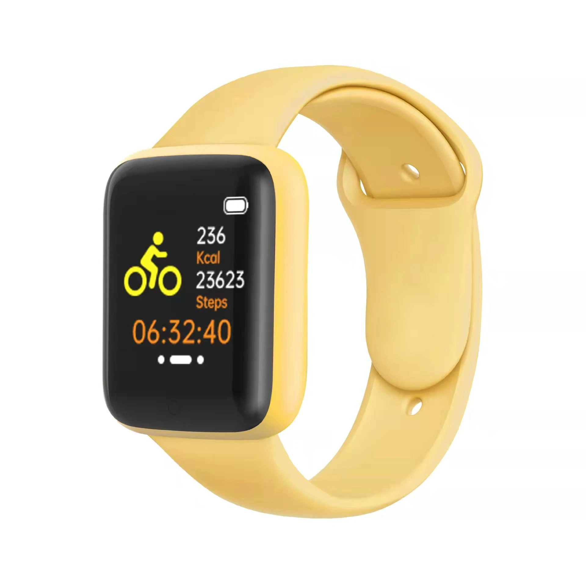 

100PCS macaron D20S Smart Watch Music Control Updated Y68 VIP