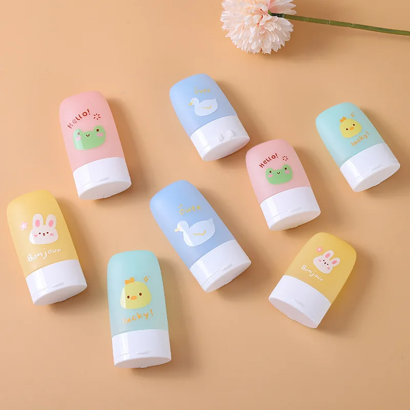 

Soft Tube PET Water Bottle Perfumery Spray Screen 50ml Essential Oil Squeeze Bottles Travel Set Vaccume Empty Cans Free Shipping