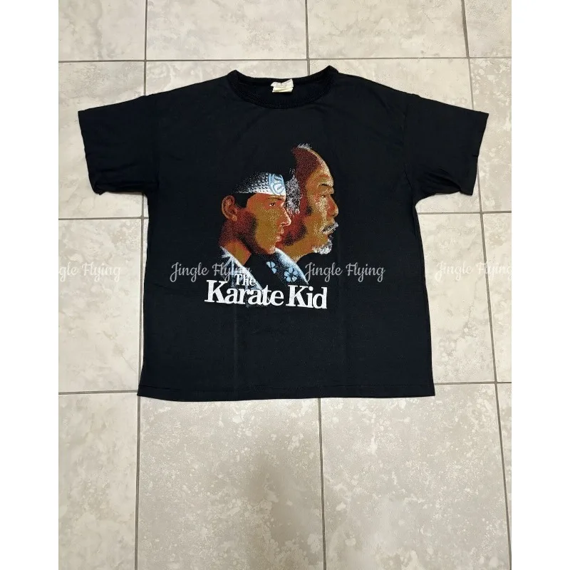 Фото Rare Vintage T-shirt Karate Kid 2 Movie Ralph Macchio Daniel Larusso Mr Miyagi T Shirt №1