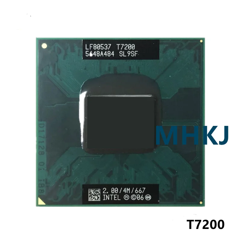 

Original lntel Core 2 Duo T7200 CPU Socket 479 (4M Cache/2.0GHz/667 MHz/Dual-Core) Laptop processor free shipping
