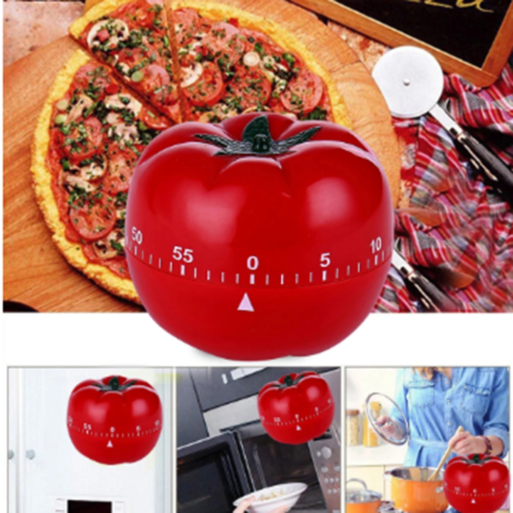 

Tomato Timer Kitchen Cooking Cute Reminder Cooking Alarm Clock Creative Kitchen Tools Mechanical Timer Countdown Timer
