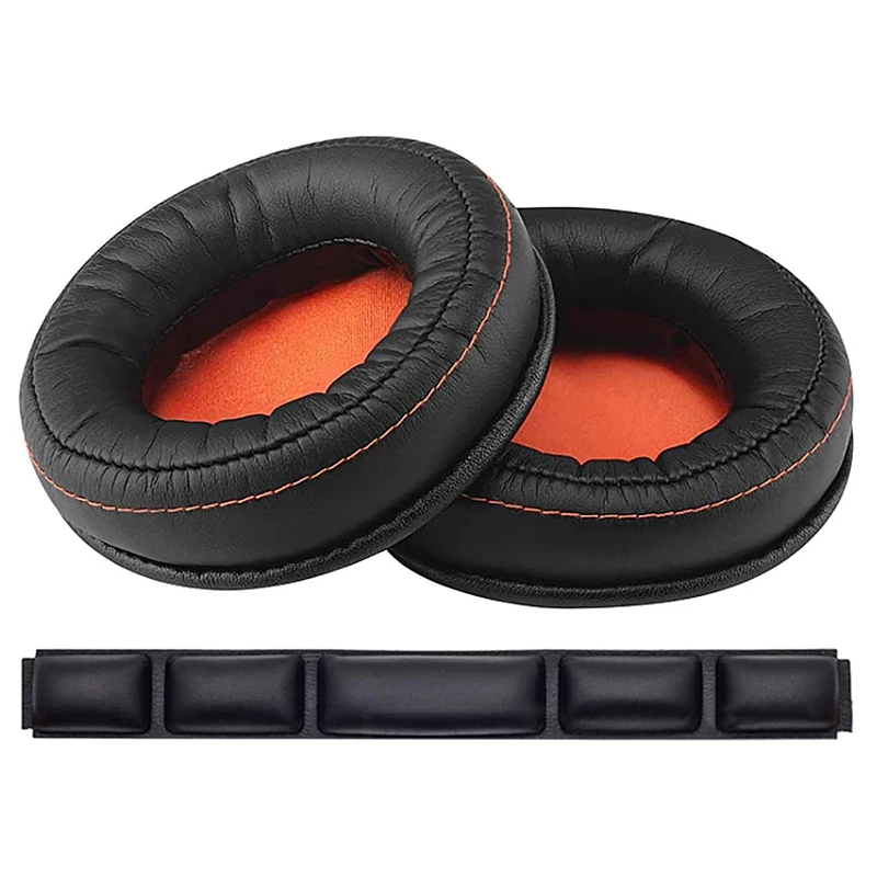 

Губчатый чехол для наушников, наушники и повязка на голову, амбушюры и повязка на голову для задержки беспроводной игровой гарнитуры