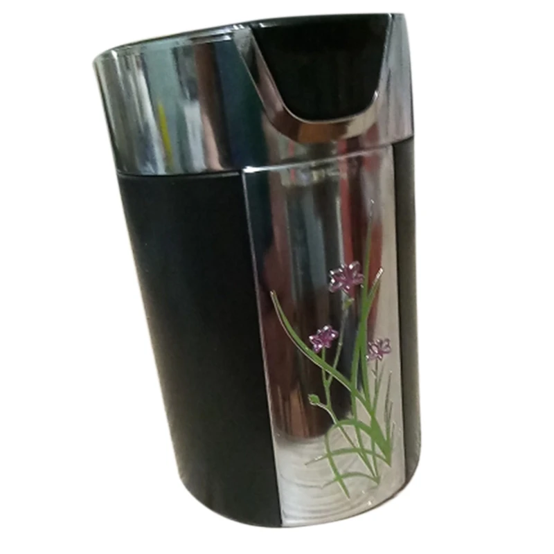 

Портативная пепельница со светодиодный светильник, универсальный держатель цилиндра, товары для интерьера, автомобильная пепельница