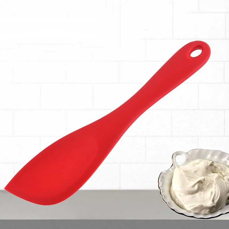 

1Pcs Cake Decoration Silicone Cream Scraper For Household Multipurpose DIY Baking Tools 4Colors Portable Kitchen Accessories