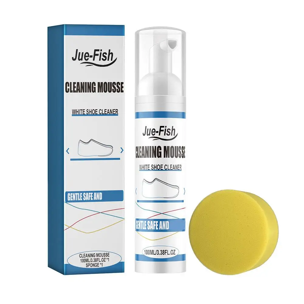 Новый комплект для отбеливания обуви высокого качества с лентой и щеткой желтые