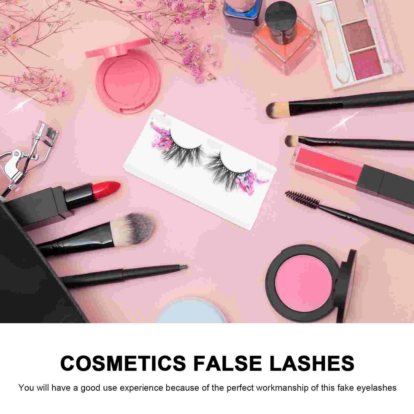 Pestañas Postizas Naturales накладные ресницы женские блестки Miss Greenenery Decor