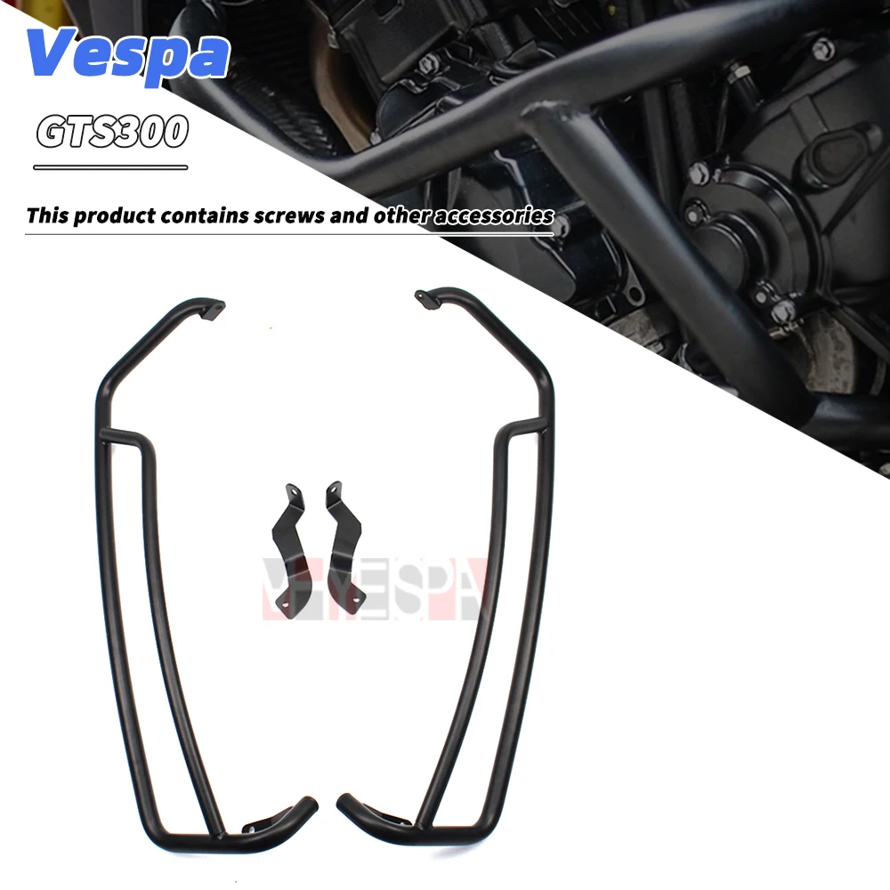 

for Piaggio VESPA GTS300 Bumper Anti-Collision Bar Motorcycle Bumper High-Quality Steel Pipe