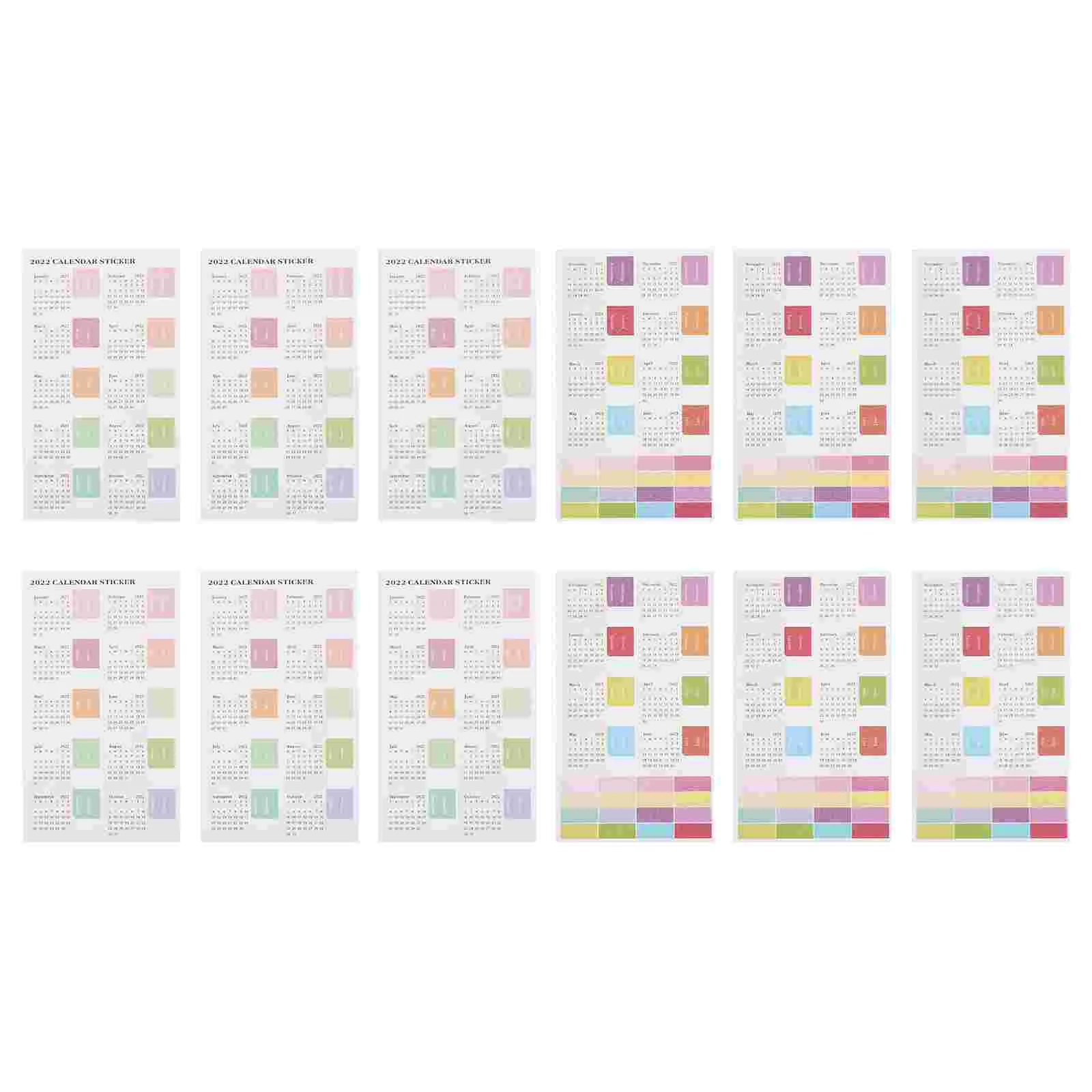 

Наклейки для дневника, 12 шт.