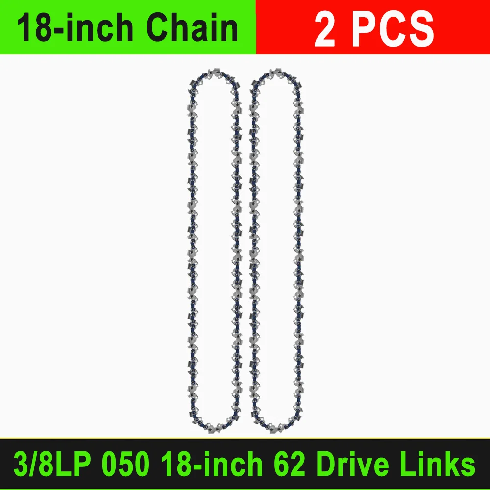 

Беспроводная электрическая цепная пила 18 дюймов Alloy 62 звеньев