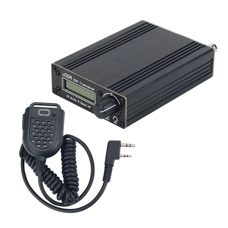 USDR USDX 10/15/17/20/30/40/60/80M 8 полос SDR все режимы HF SSB QRP трансивер совместимый с QCX-SSB |