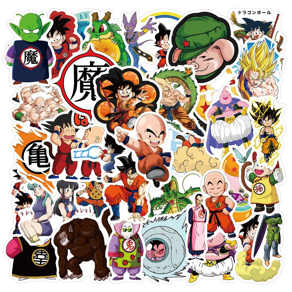 Стикеры Драконий жемчуг 10/30/50/100 шт.