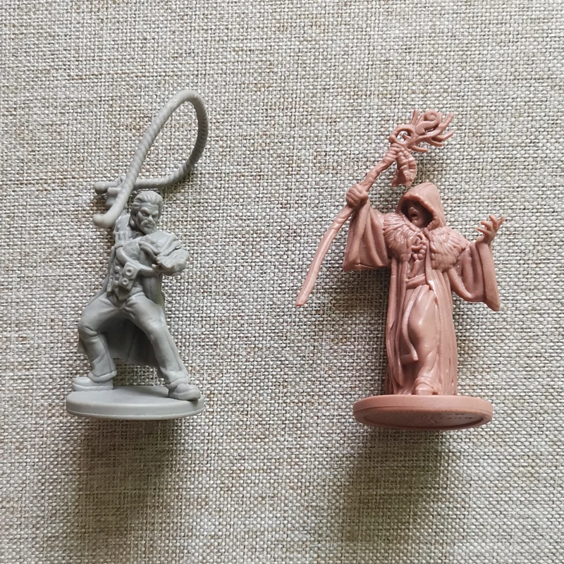 2/3Pcs War Game Chess Warrior Wizard Medusa Archer Monster Elf God Figure With Base Model Collection Toy Gift For Kid Boy Adult - купить по