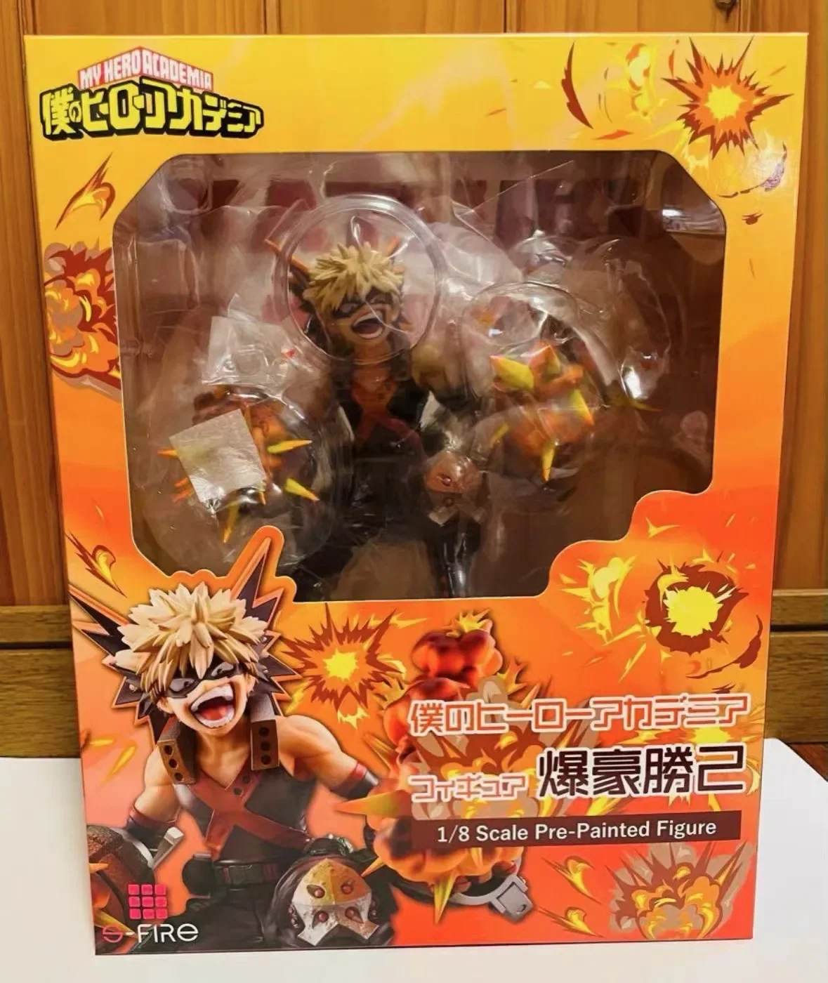 В наличии SEGA S-FIRE My Hero Academia Bakugo Katsuki аниме персонаж ПВХ коллекция фигурка модель
