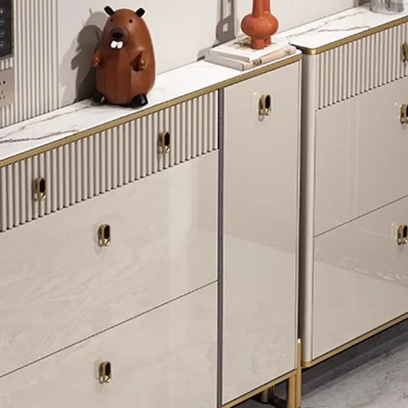 Шкаф для обуви тонкий прихожей угловой шкаф с вентиляционными отверстиями