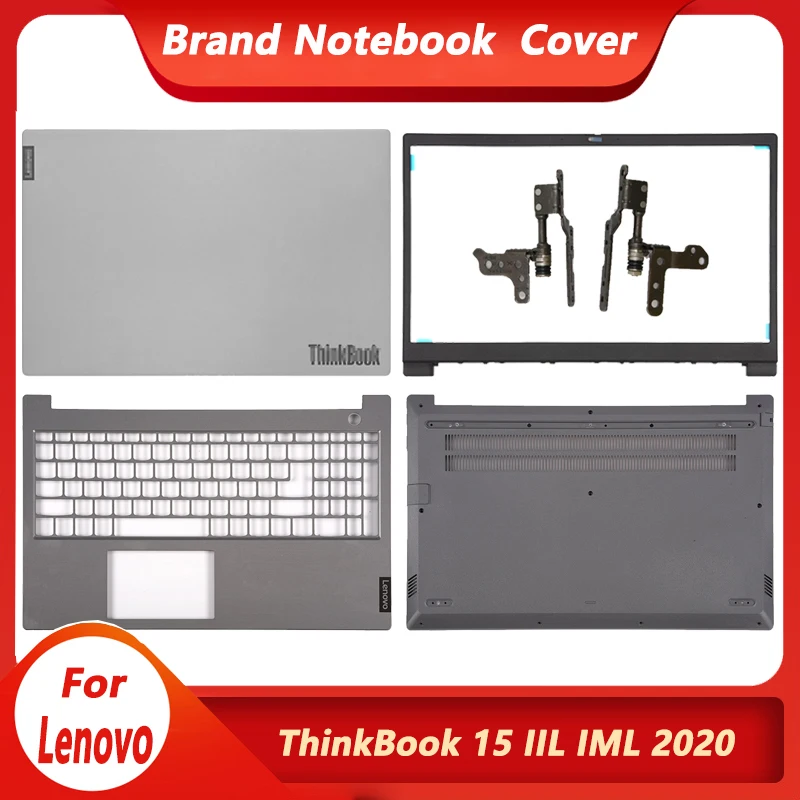 

Original New For Lenovo ThinkBook 15 IML IIL15-IIL 15-IML 4ELVALCLV50 LCD Screen Back Cover Front Bezel Palmrest Bottom Case