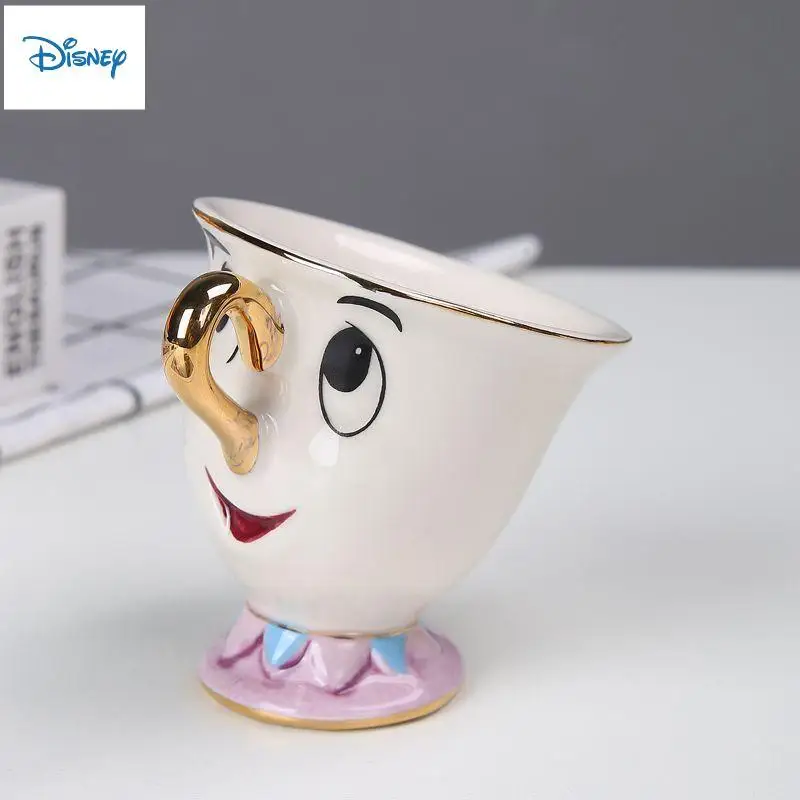 Disney Cartoon Beauty And The Beast Teapot Mug Mrs Potts' Son Chip Cup Tea Set Coffee Cartoon Mug for Friend Gift Dropshipping
