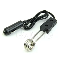 new portable safe 12v car immersion heater auto electric tea coffee water heater