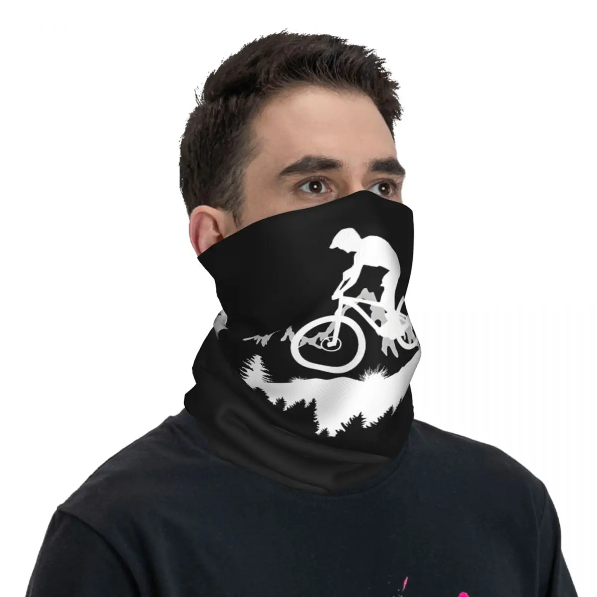 Горный стиль шея белый шарф многофункциональный головной убор для рыбалки