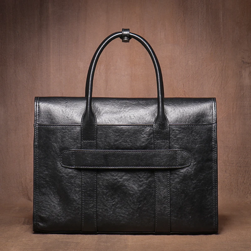 Сумка GURO мужская из натуральной кожи роскошный портфель воловьей Повседневная