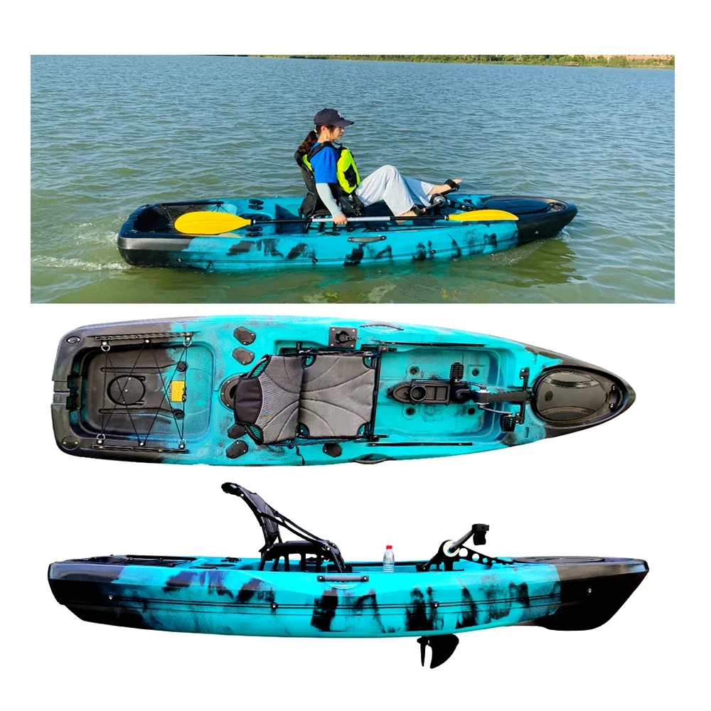 Высококачественный 11 футов SUP Sit On Top Paddle Педальный привод ...